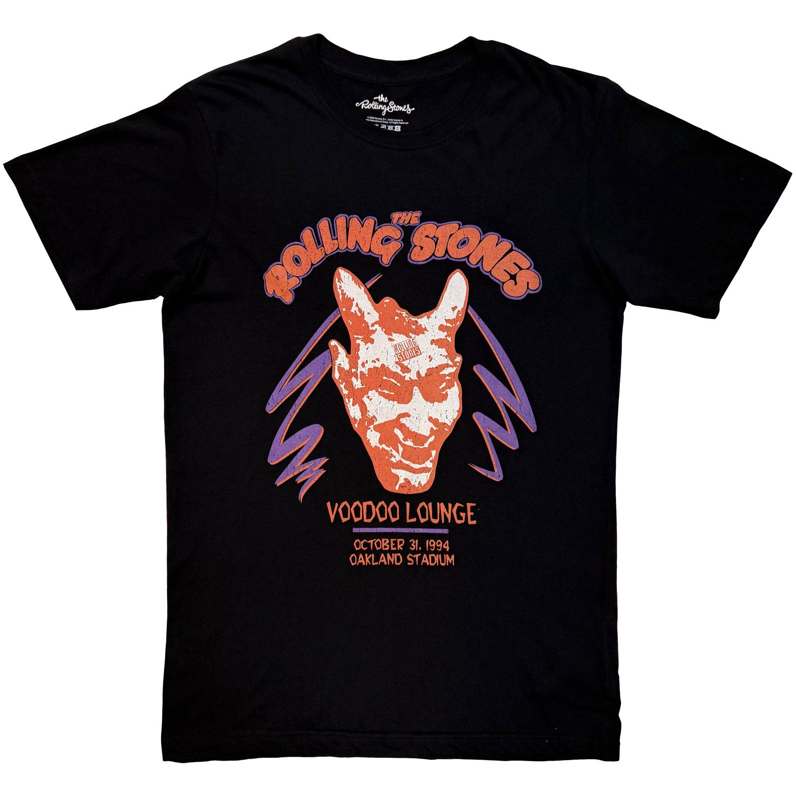 The Rolling Stones: Voodoo Oakland Stadium T-shirt – officielt merchandise