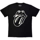 The Rolling Stones: Classic Tongue Mono T-shirt – officielt merchandise