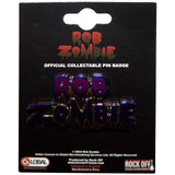 Rob Zombie: Multicoloured Logo Pin Badge