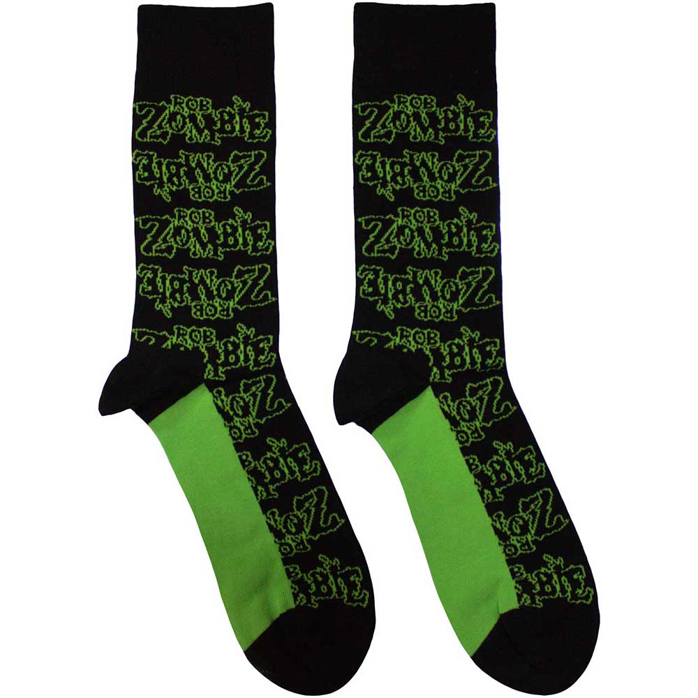 Rob Zombie: Logo Repeat Ankle Socks