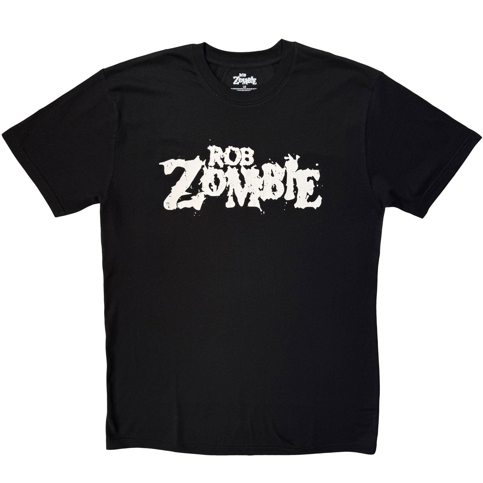 Rob Zombie: Logo Mono T-shirt – officielt merchandise
