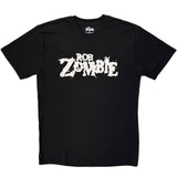 Rob Zombie: Logo Mono T-shirt – officielt merchandise