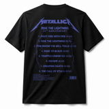 Ride The Lightning Tracks T-shirt