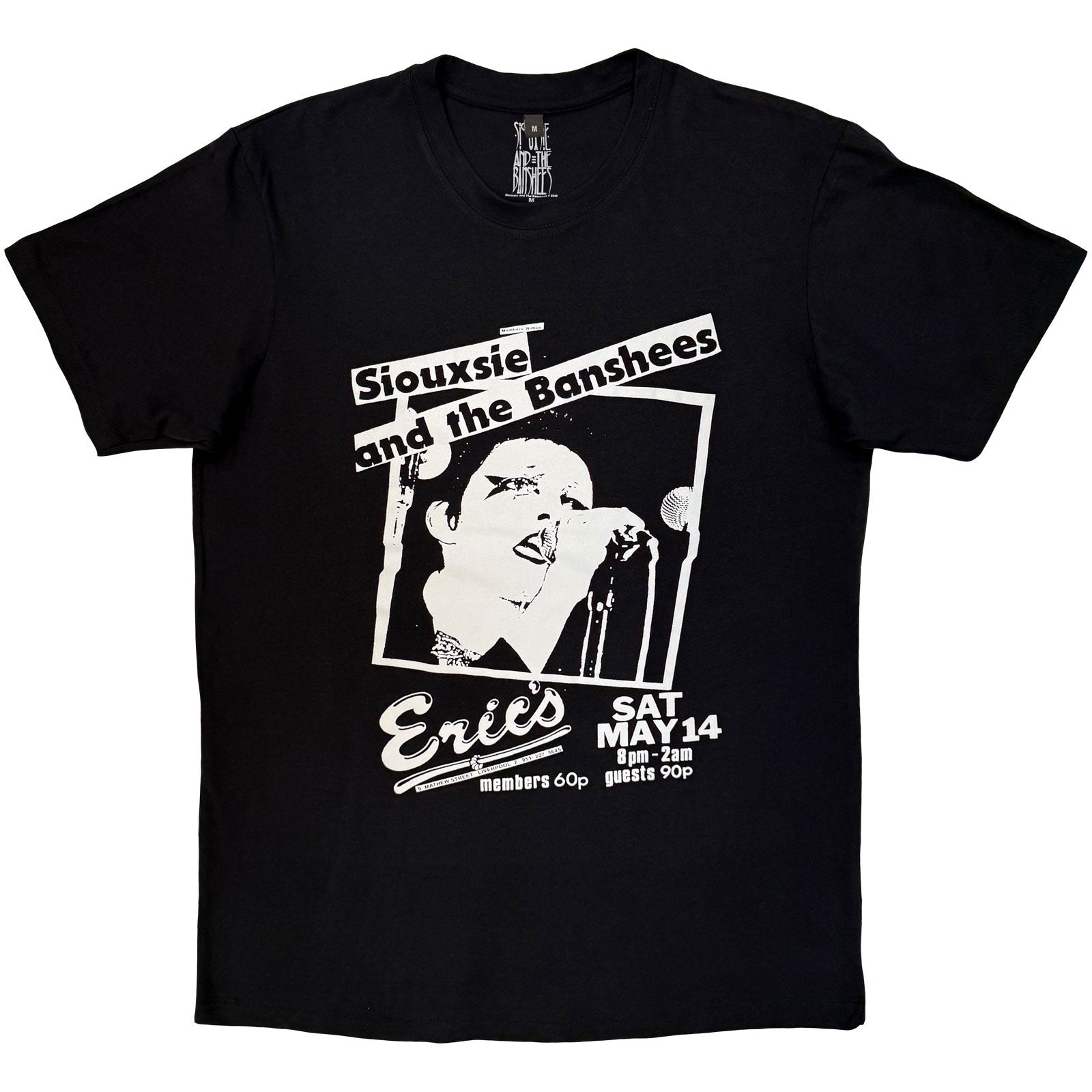 Siouxsie & The Banshees: Eric's T-shirt – officielt merchandise
