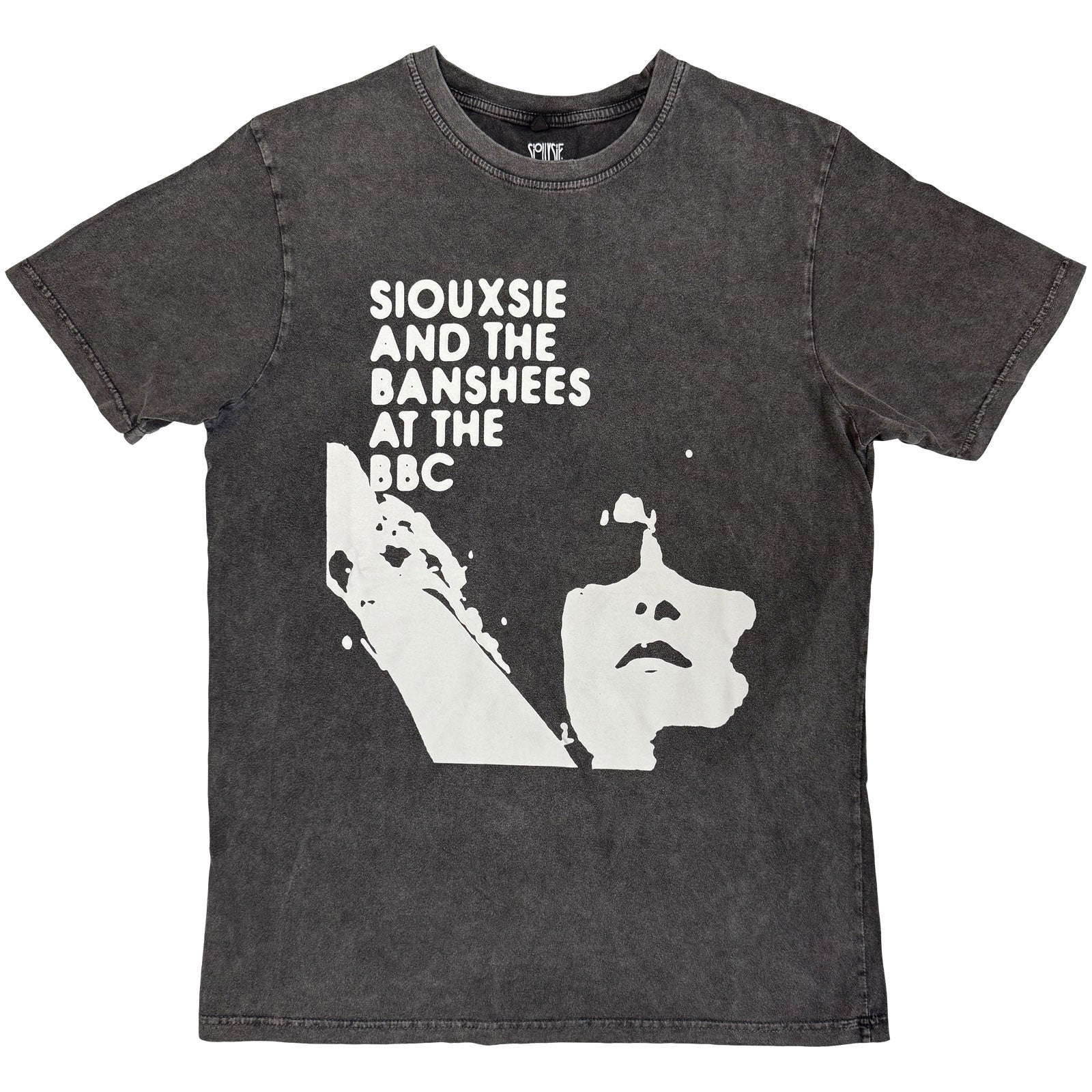 Siouxsie & The Banshees: At The Bbc Stone Wash T-Shirt (Wash)