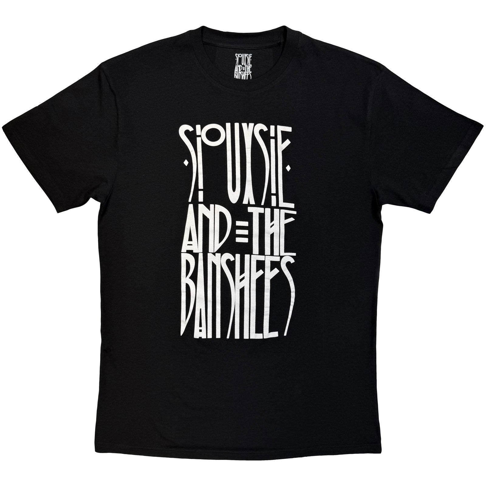Siouxsie & The Banshees: Logo Mono T-shirt – officielt merchandise