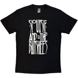 Siouxsie & The Banshees: Logo Mono T-shirt – officielt merchandise