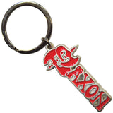 Saxon: Red Logo Keychain (Die Casting)