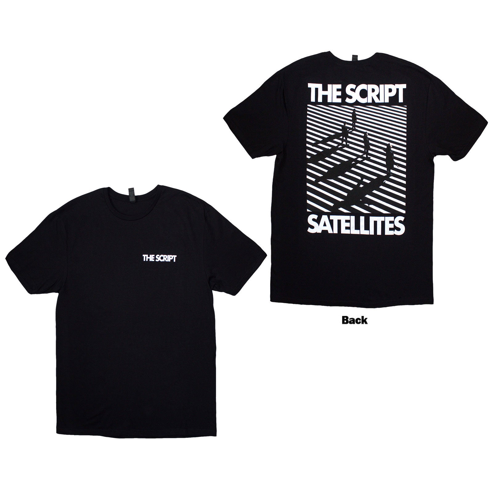 The Script: Satellites & Pocket Logo T-Shirt