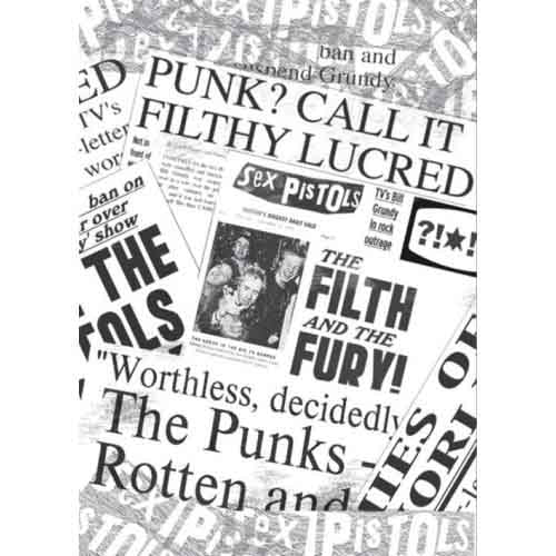 The Sex Pistols: Newspaper Stationery – officielt merchandise