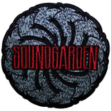 Soundgarden: Logo Swirl B&W Standard Patch
