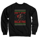 Christmas Bigfoot Pattern Sweatshirt