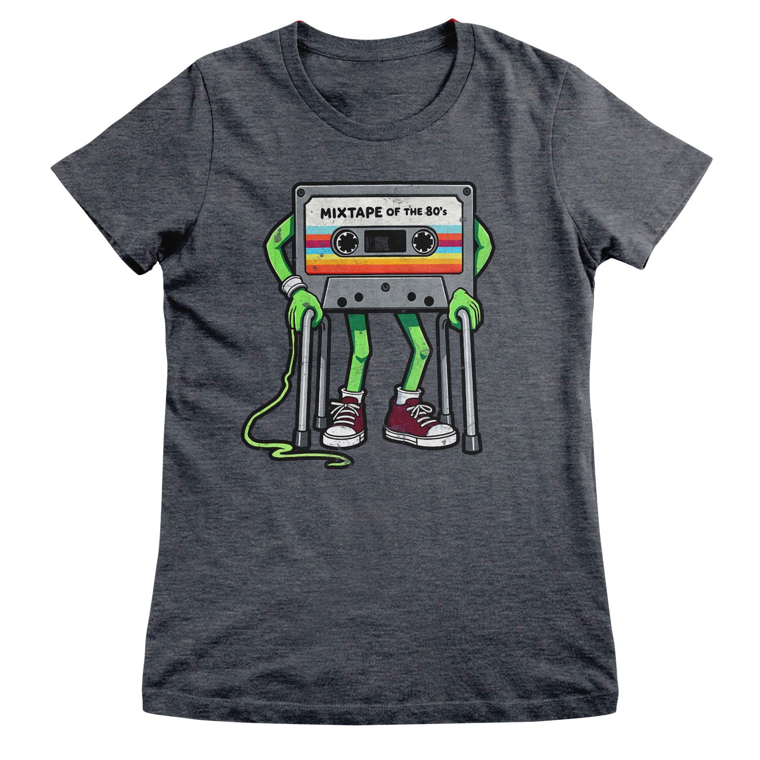 Mixtape Of The 80's Girly Tee