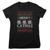 Merry Catmas Girly Top