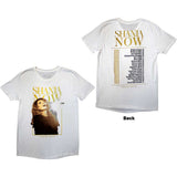 Shania Twain: Tour 2018 Mic Photo T-Shirt (Back Print)