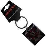 Shinedown: I Will Never Be Voiceless Keychain (Die Stamping)