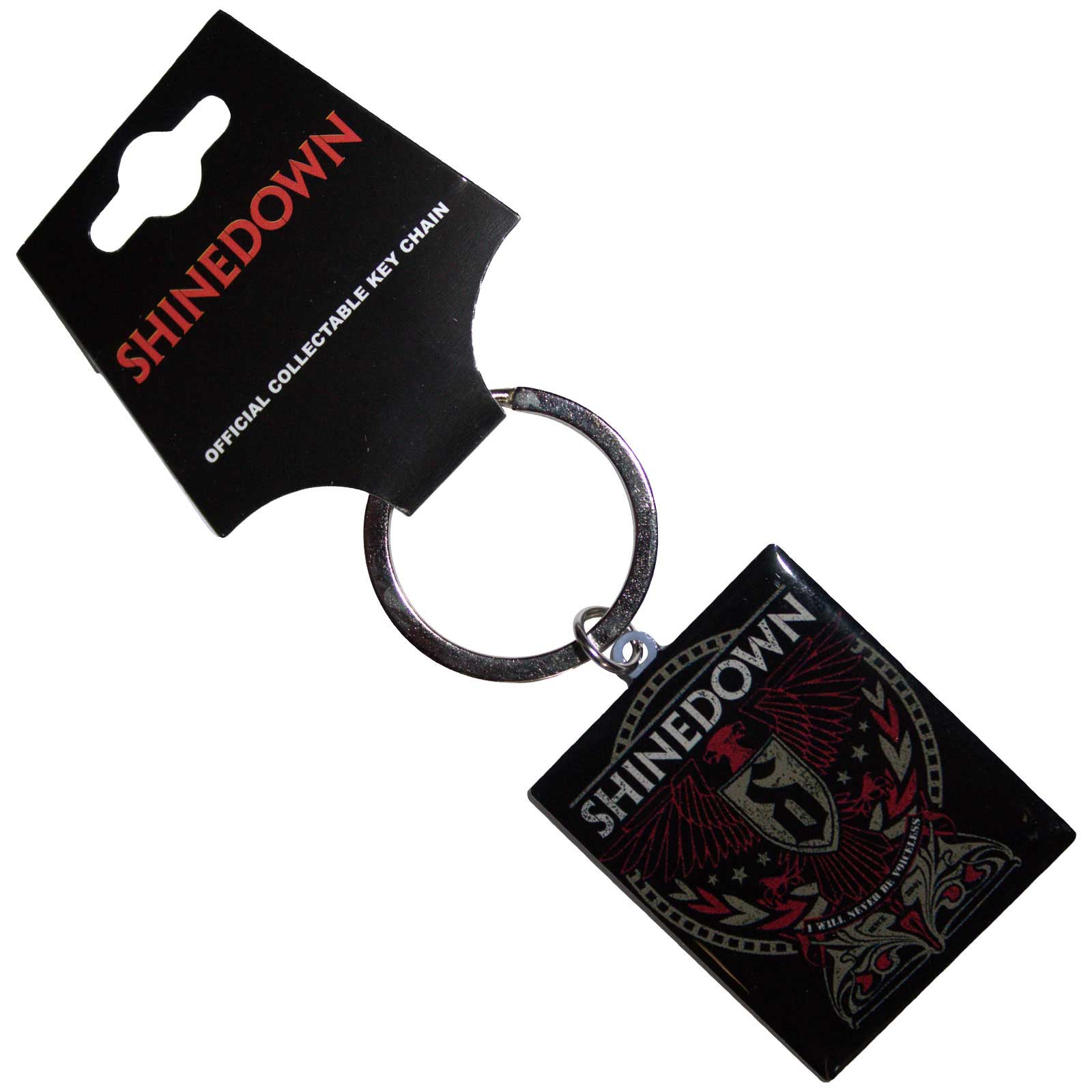 Shinedown: I Will Never Be Voiceless Keychain