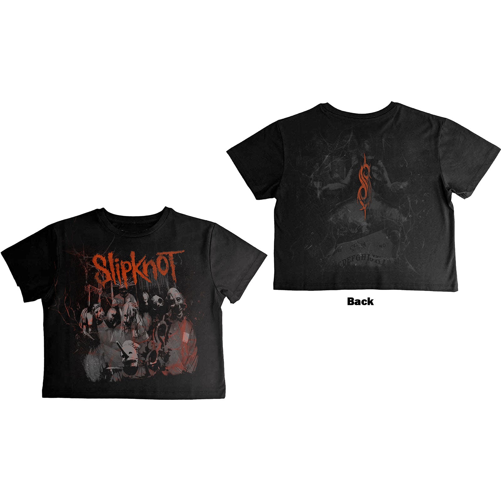 Slipknot: Ouija Belt Crop Top (Kvinder)