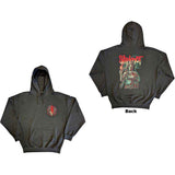 Slipknot: Burn Me Away (Charcoal Grey) Hoodie – officielt merchandise