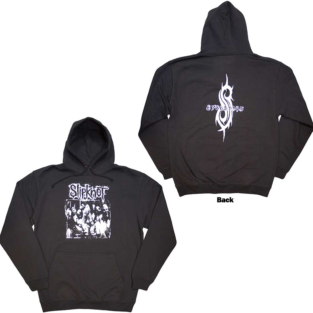 Slipknot: Album Splatter Pullover Hoodie (Back Print)