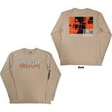 Slipknot: The End So Far Logo Barcode Long Sleeve T-Shirt (Back Print)