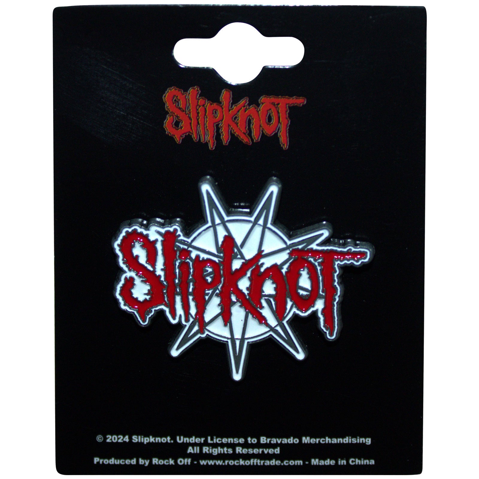 Slipknot: 9-Point Star Logo Pin Badge