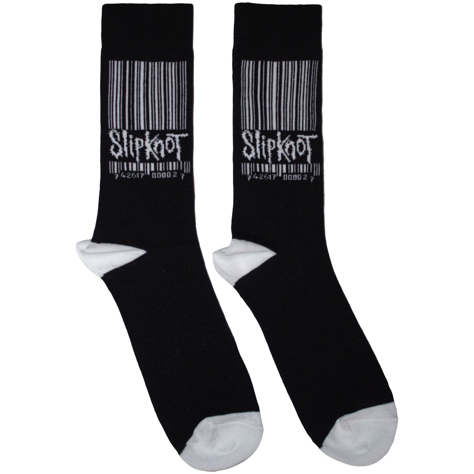 Slipknot: Large Barcode Logo Ankle Socks