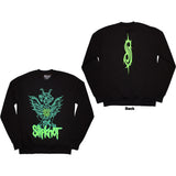 Slipknot: Green Demon Sweatshirt (Back Print)