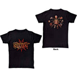 Slipknot: The End - So Far Pentagram Heads T-shirt – officielt merchandise