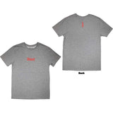 Slipknot: Mini Logo T-Shirt (Back Print)