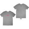 Slipknot: Mini Logo T-Shirt (Back Print)