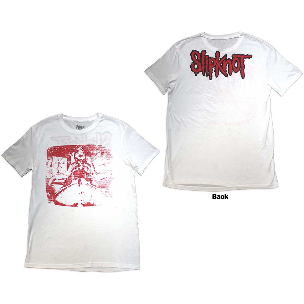 Slipknot: Chair Graphic T-Shirt (Back Print)