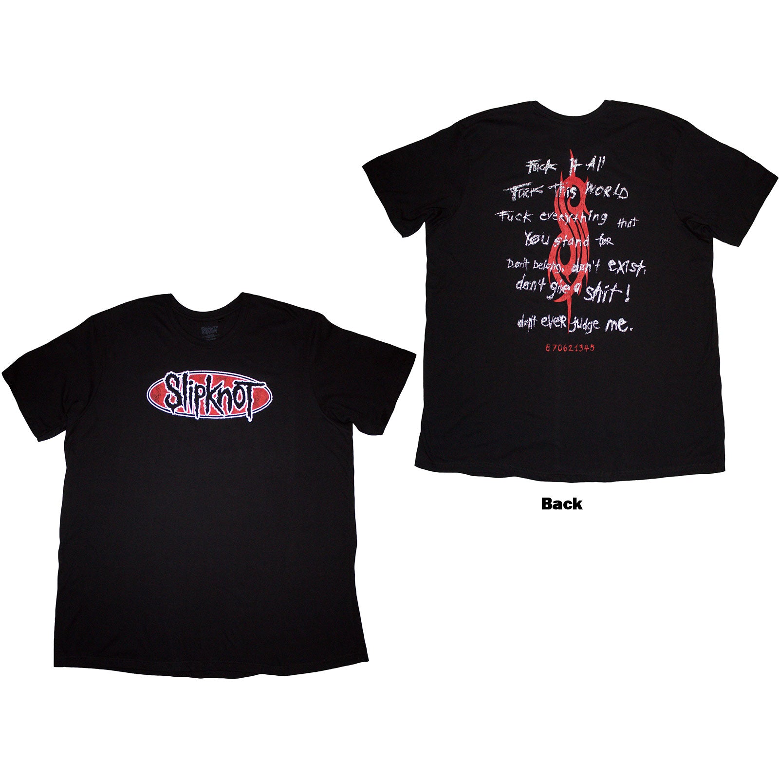 Slipknot: F It All T-Shirt