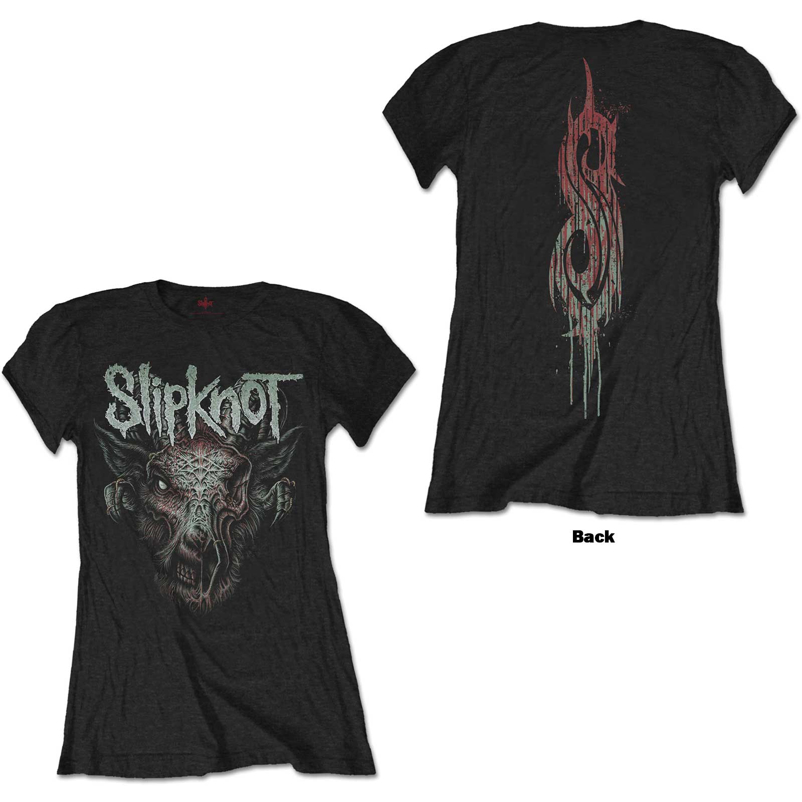 Slipknot: Infected Goat T-Shirt (Kvinder)