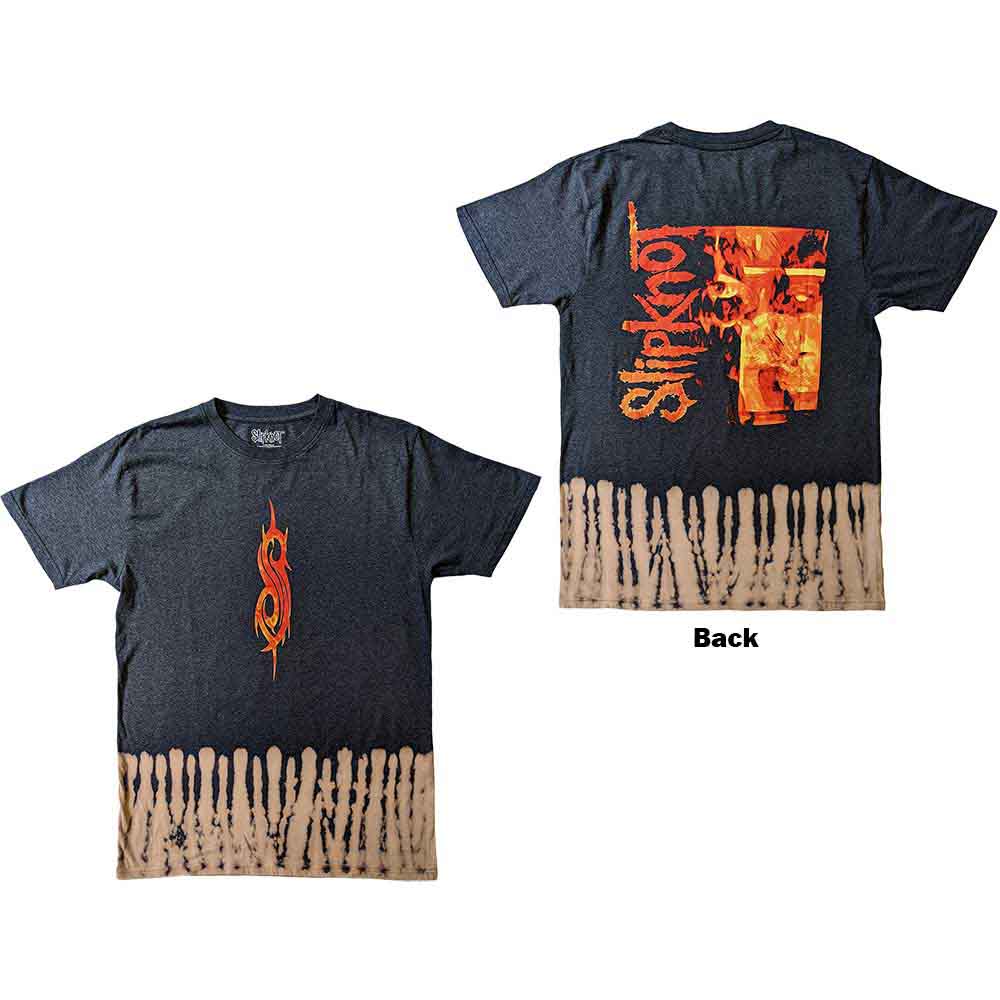 Slipknot: The End - So Far Tribal S Bleach T-shirt – officielt merchandise