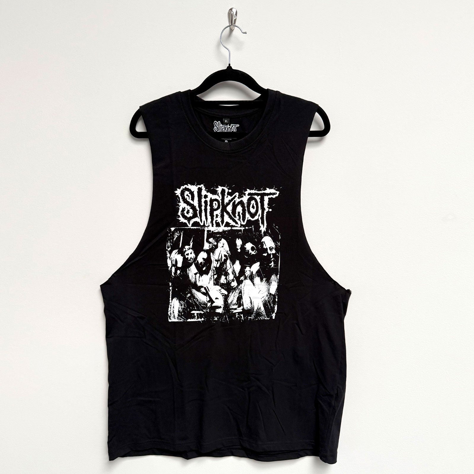 Slipknot: Album Splatter Vest T-Shirt (Back Print)