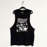Slipknot: Album Splatter Vest T-Shirt (Back Print)