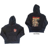 Slipknot: Burn Me Away Zipped Hoodie (Back Print)
