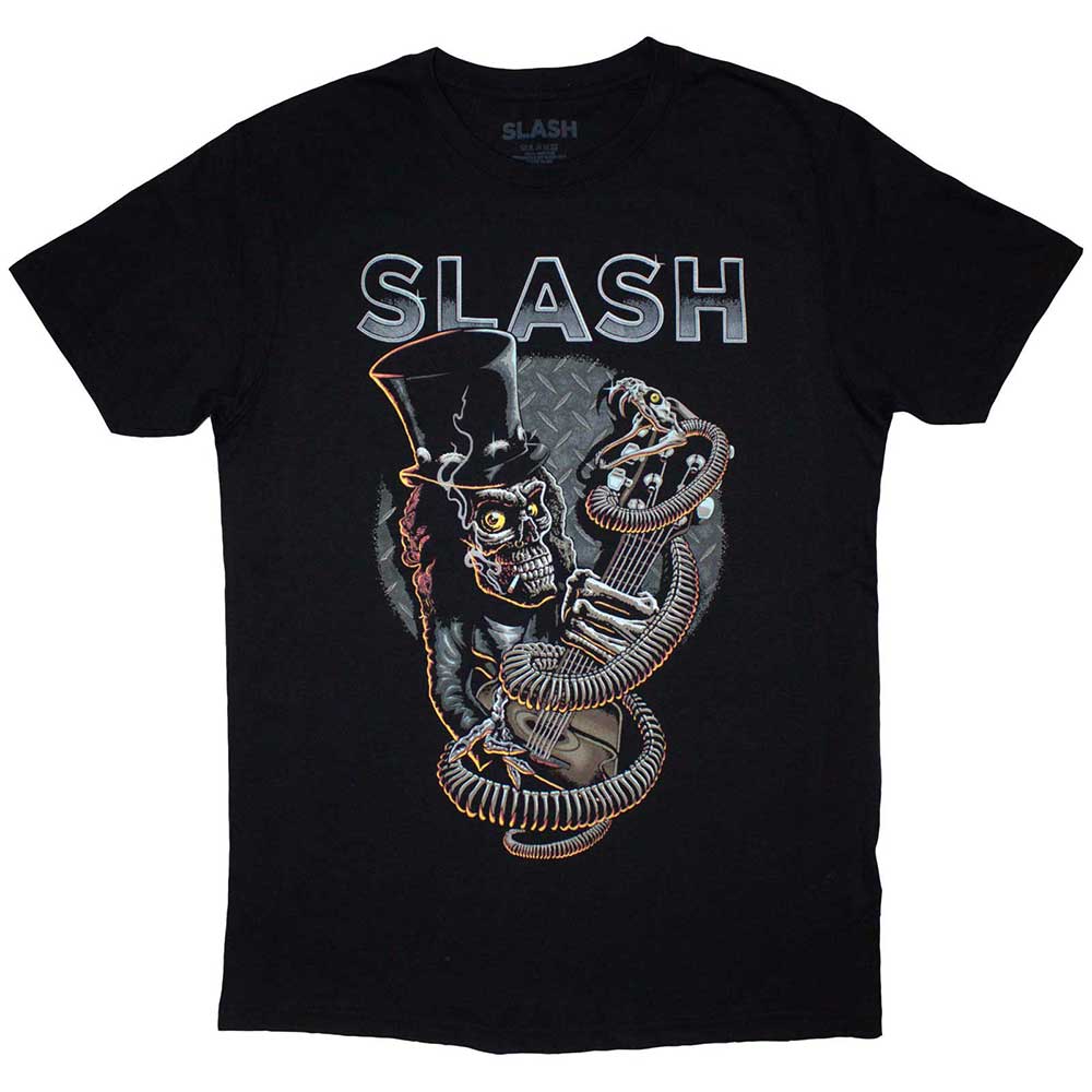 Slash: Skull Guitar Snake T-Shirt