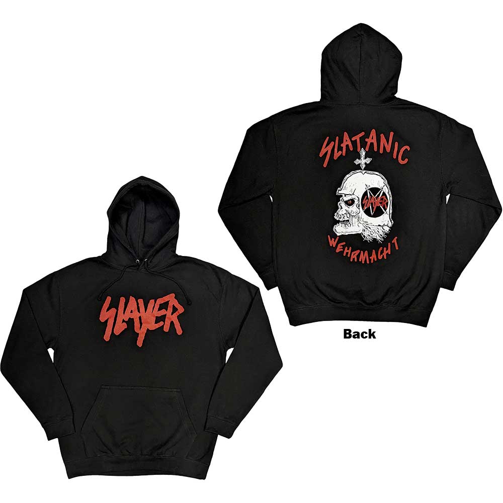 Slayer: Slatanic Pullover Hoodie (Back Print)