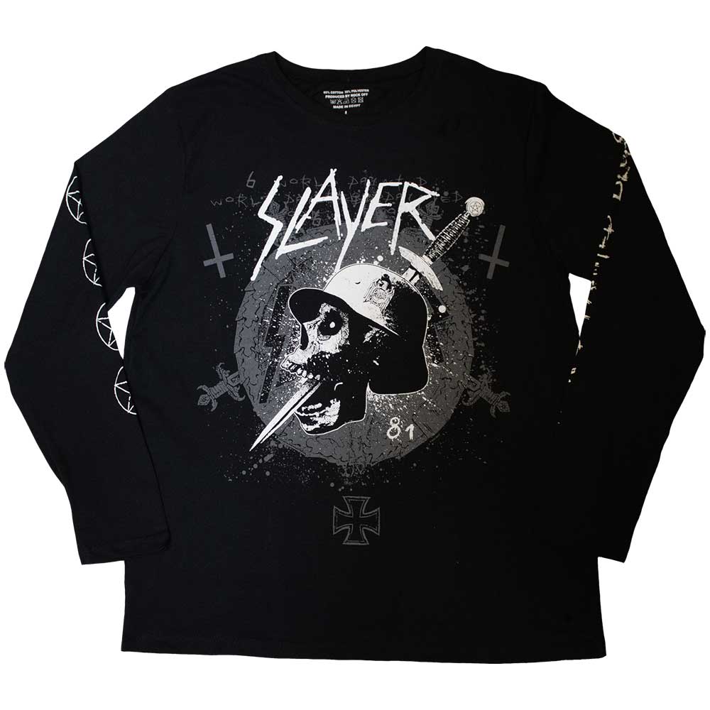 Slayer: Dagger Skull Long Sleeve T-Shirt