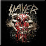Slayer: Skull Clench Magnet – officielt merchandise