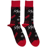 Slayer: Logos Pattern Ankle Socks