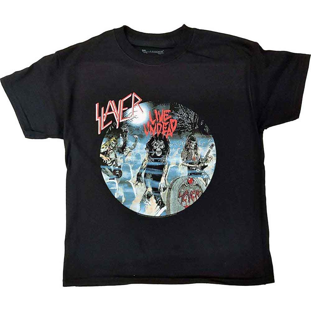 Slayer: Live Undead T-shirt – officielt merchandise