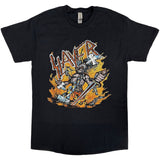 Slayer: Cartoon Flames T-shirt – officielt merchandise