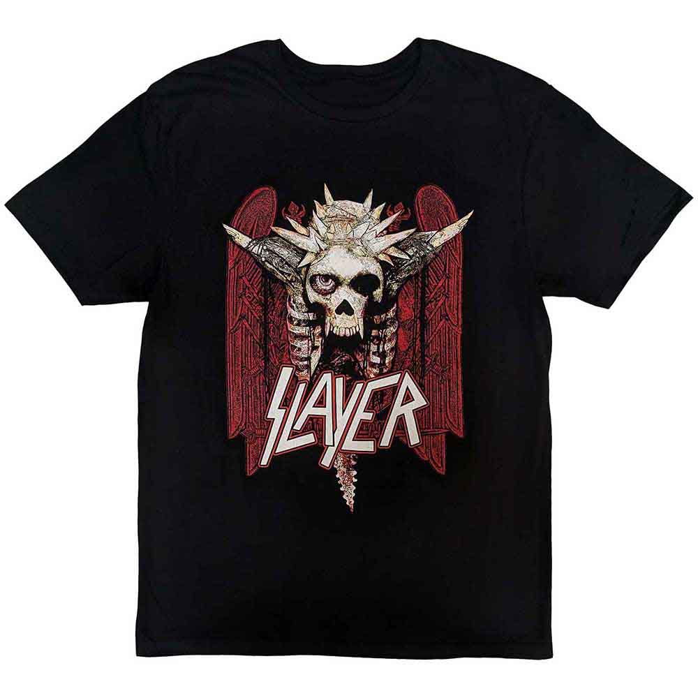 Slayer: Nailed Red T-shirt – officielt merchandise