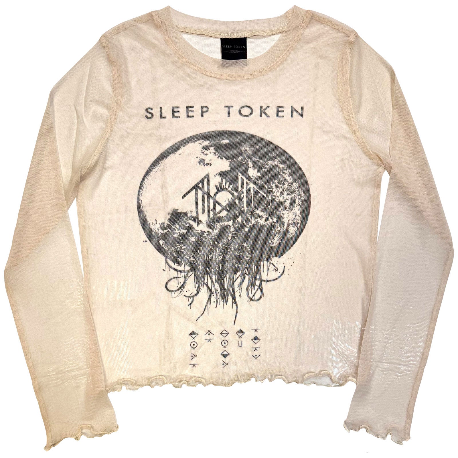 Sleep Token: Take Me Back To Eden (Natural) Long Sleeve – officielt merchandise