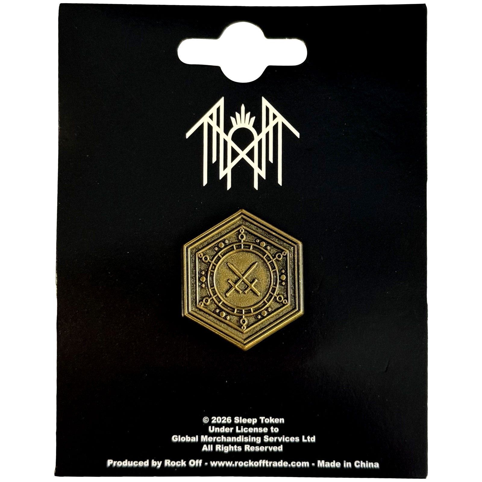Sleep Token: Emergence House Veridian Pin badge – officielt merchandise