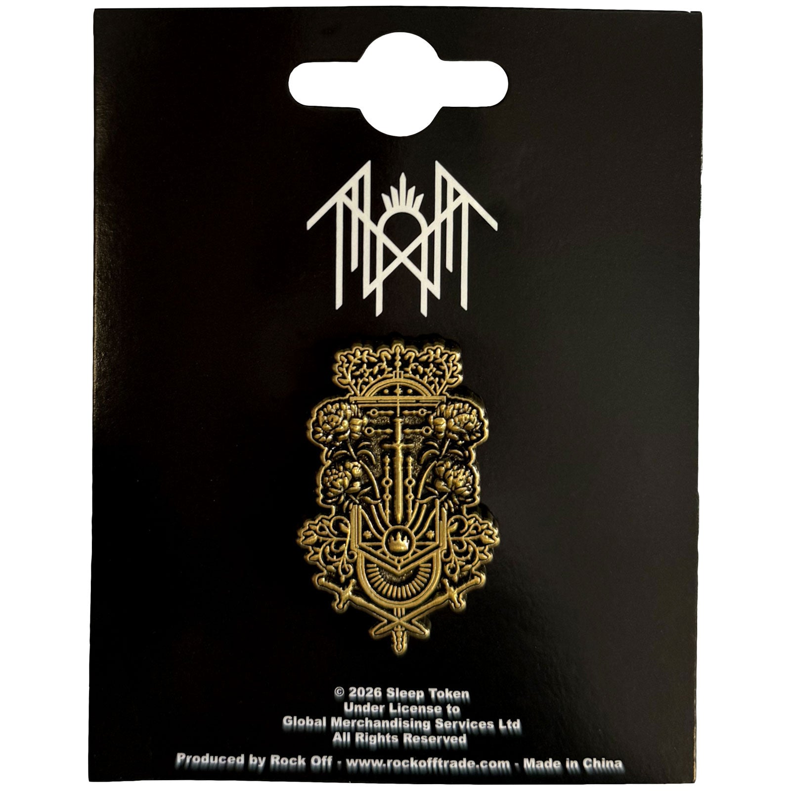 Sleep Token: Damocles Pin badge – officielt merchandise