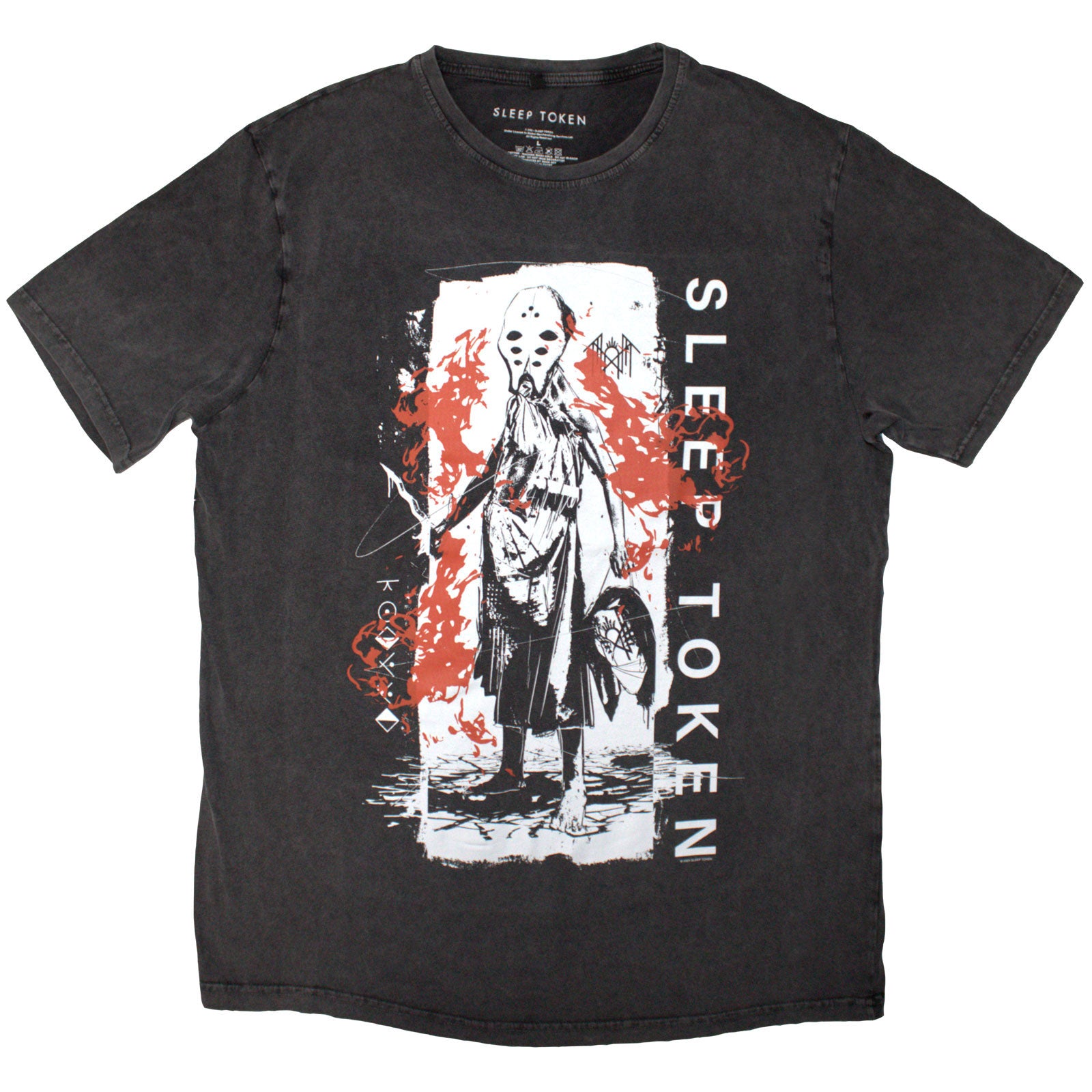 Sleep Token: Euclid Stone Wash T-Shirt (Wash)